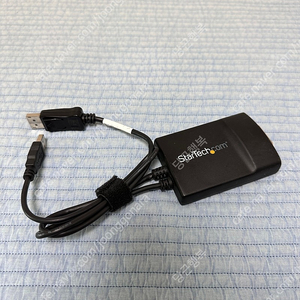 StarTech 듀얼링크 DVI DP변환 어댑터 팝니다.