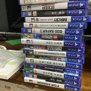 ps4 미개봉 타이틀 16개판매. 교환도가능