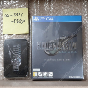PS4 파이널 판타지 7 리메이크 디럭스 에디션 미개봉 신품 밀봉 새제품
