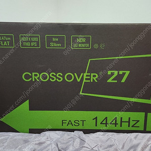 크로스오버 모니터 275IPS7 무결점 144HZ 판매합니다.