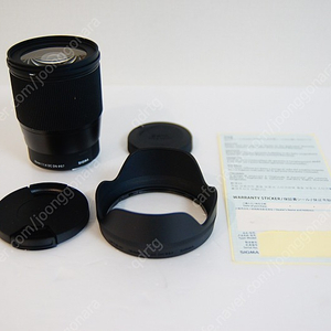 [소니용] 시그마 16mm f1.4 단렌즈 팝니다.(31만원)