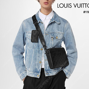 루이비통 LOUIS VUITTON 듀오 모노그램 섀도우 레더 메신저백 & 지갑 셋