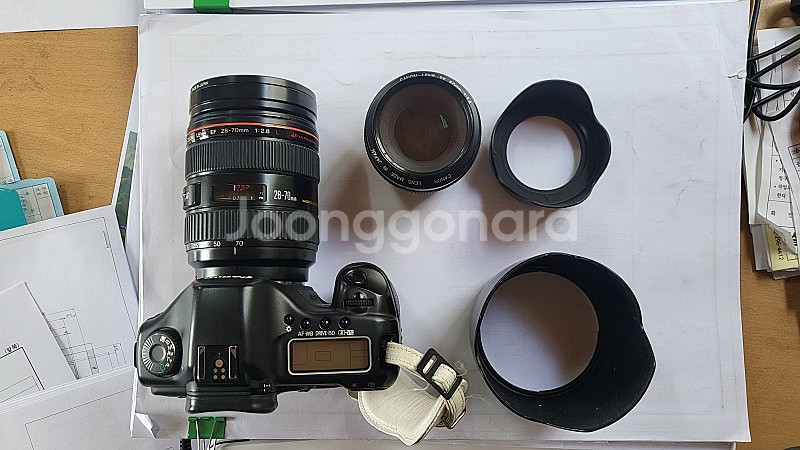캐논 EF 28-70mm 5D Mark1 일괄 팝니다--1