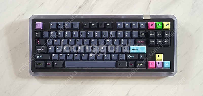 [판매] PC 큰고래 블랙 WK 커스텀 키보드--1