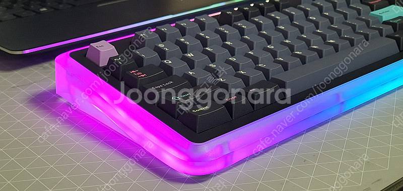 [판매] PC 큰고래 블랙 WK 커스텀 키보드--2