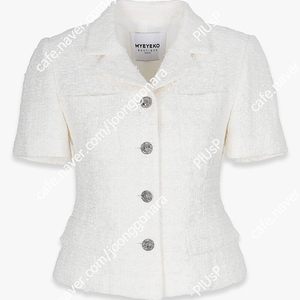 [새상품] 마이아이코 23SS SPRING COLLECTION / IVORY TWEED JACKET