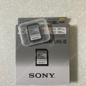 소니 메모리카드 256gb 2개