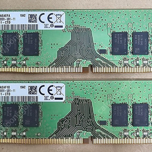 삼성 DDR4 16G 2개