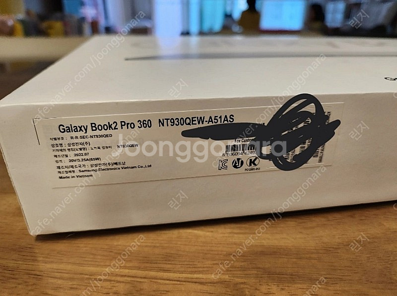 갤럭시북2 PRO 360 13.3인치 노트북 NT930...--2