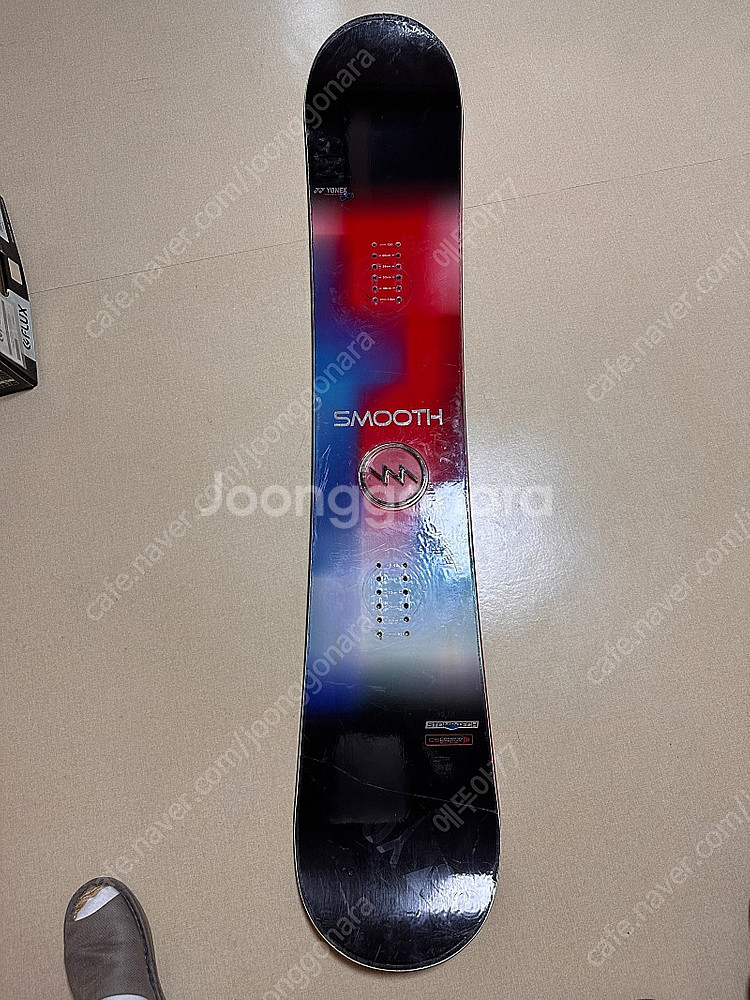 스노우보드 데크와 바인딩 판매해요 (요넥스, 플럭스)--0