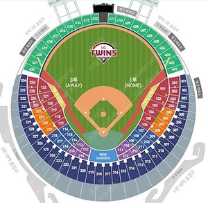 정가 양도. 9월 29일 (금) LG트윈스 3루 응원석 220블럭 221블럭 4연석 양도