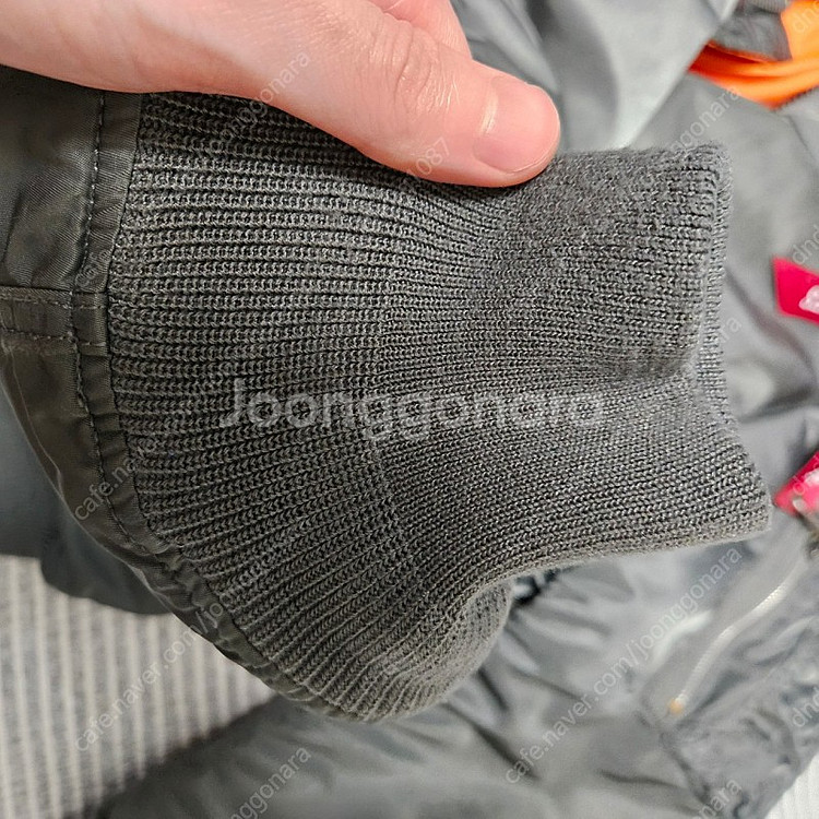 알파인더스트리 / MA-1 레귤러 Gun Metal / M사이즈--9