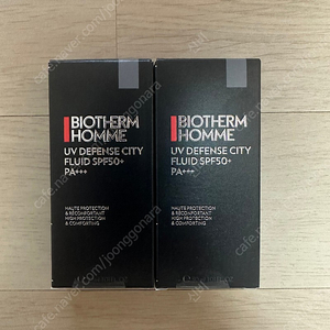 비오템 선크림 UV 디펜스 시티 플루이드 SPF50 미개봉 새상품