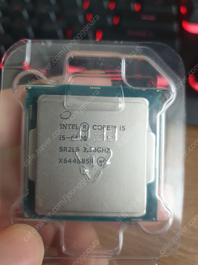 i5- 6600 판매합니다. | CPU/메인보드 | 중고나라