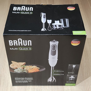 브라운 멀티퀵3 BRAUN Multi Quick3 핸드블렌더 팝니다