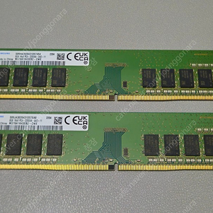 삼성 DDR4 3200 8gb 2개 (16gb) 판매합니다