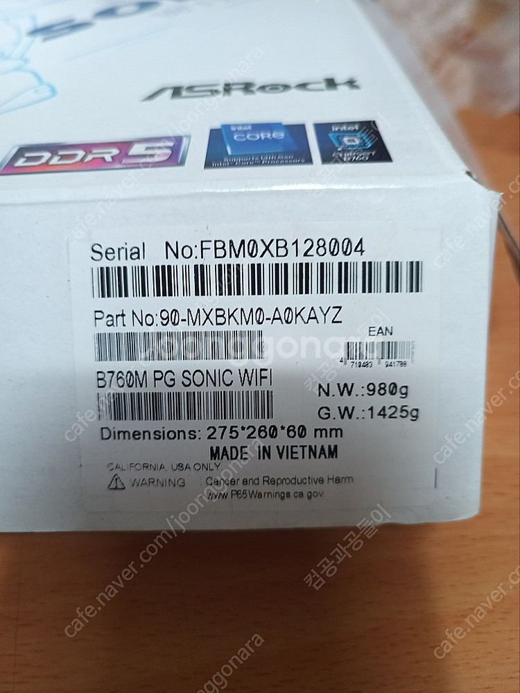 AsRock B760M PG Sonic WiFi D5 ...--2