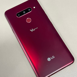 LG V40 레드 128기가 초미세잔상 외관깨끗한폰 10만에판매합니다