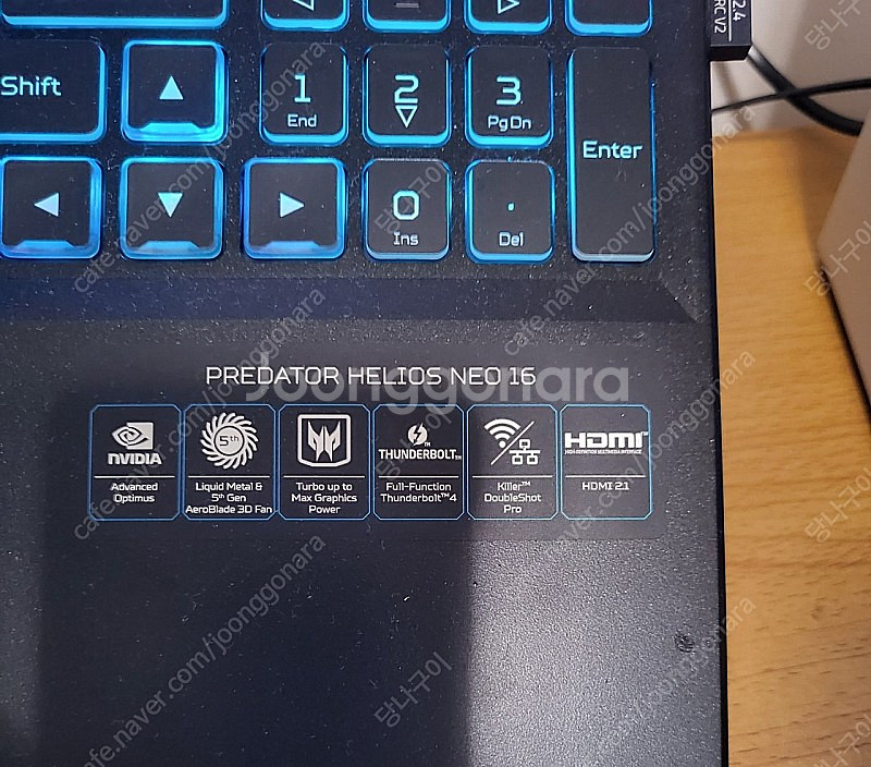 한달사용 acer 헬리오스 네오 헬네오 16 팝니다--3