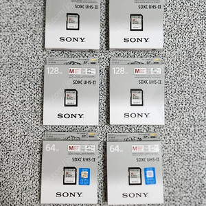 소니 sd카드 64gb, 128gb ( sf-m64 / sf-m128 )