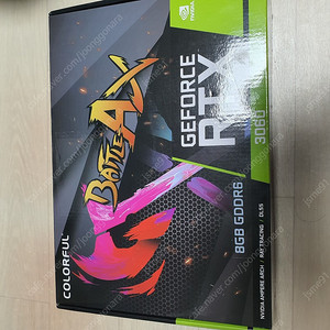 [급처][미개봉]그래픽카드 COLORFUL 지포스 RTX 3060 토마호크 DUO D6 8GB