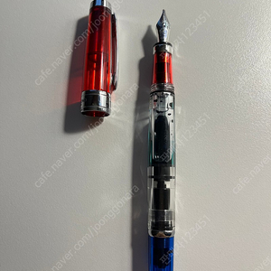 트위스비 580 레드&블루 1.1 stub 닙 스텁닙 TWSBI 만년필 4.9만원