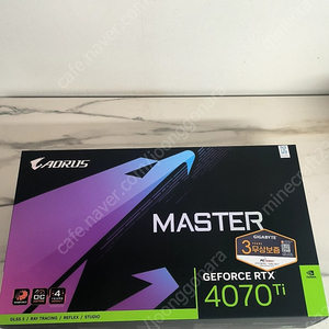 4070ti 기가바이트 gigabyte 어로스마스터 arous master 어마 피씨디렉트 팝니다