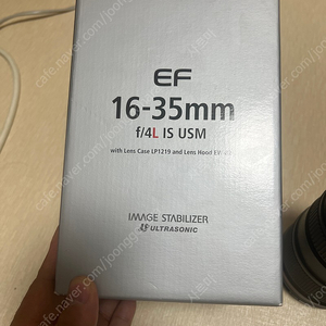 (대구) 캐논렌즈 EF 16-35 f/4L IS USM 판매합니다.