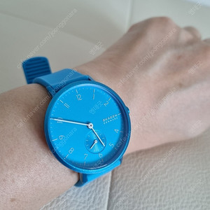 [ 스카겐 ] 손목시계 실리콘 버전 아쿠아 블루 ^^?. < 4만 >
