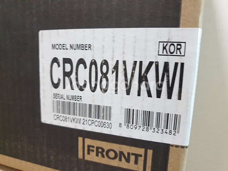 새제품 캐리어 8평 CRC081VKW 벽걸이 에어컨--3