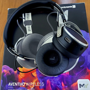 Beyerdynamic Aventho(베이어다이나믹 아벤토) 유선 및 무선 블루투스 헤드셋 블랙, 브라운 Wireless Wired