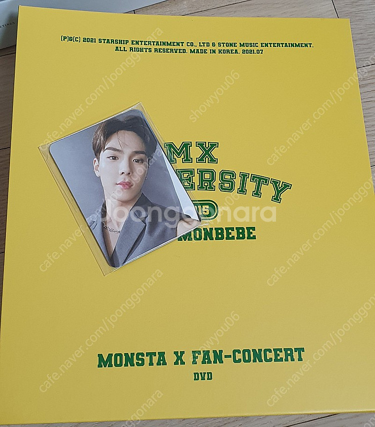 몬스타엑스 2021 5기팬콘 DVD--1