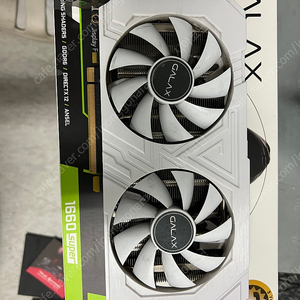 지포스 갤럭시 gtx1660super Ex 화이트 팝니다