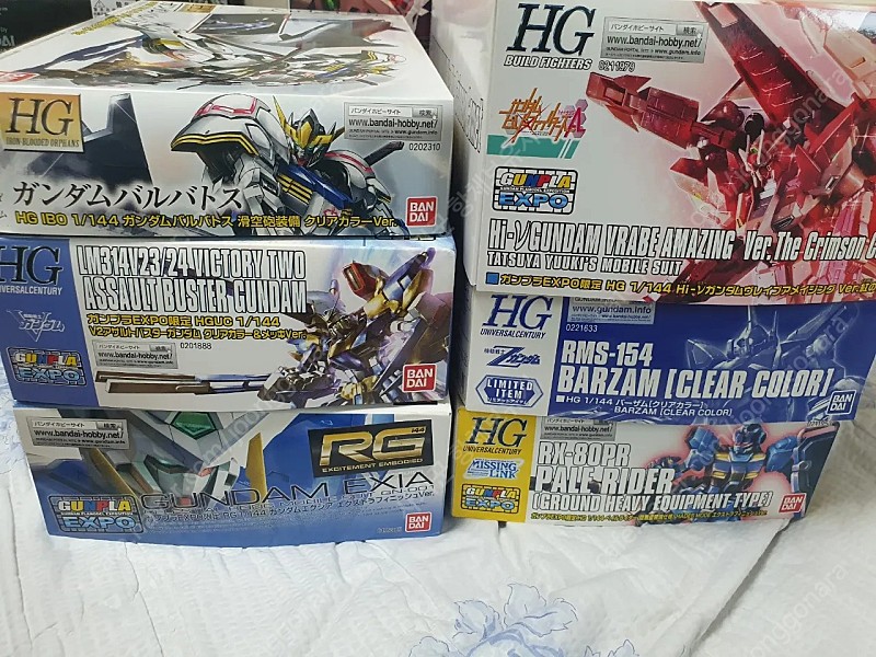 건담 프라모델 이것저것 팝니다