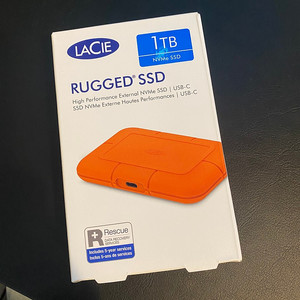 외장ssd 라씨_ LaCie Rugged USB 3.1 Type C SSD (1TB)