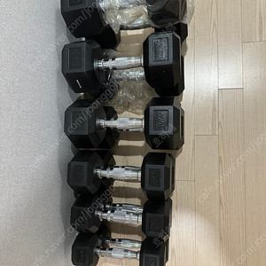 육각 아령 일괄 판매