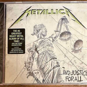 Metallica(메탈리카) ...And Justice for All 미개봉 멕시코반 (2만원)