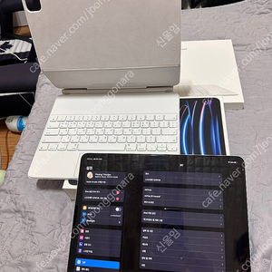 아이패드프로 12.9 M2 실버 1TB 판매합니다