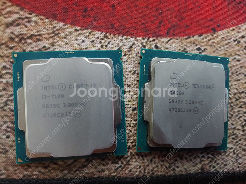 인텔 7세대 I3 7100 팬티엄 G4560 | Cpu/메인보드 | 중고나라