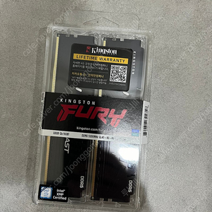 킹스톤 퓨리 beast DDR5-5200 cl40 16GB*2 (32gb) 미개봉 판매