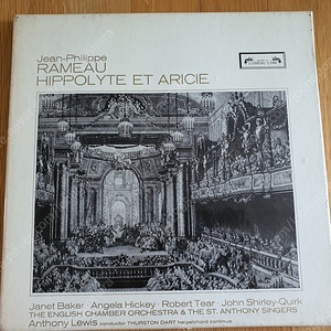 Rameau - Hippolyte et Aricie 3LP