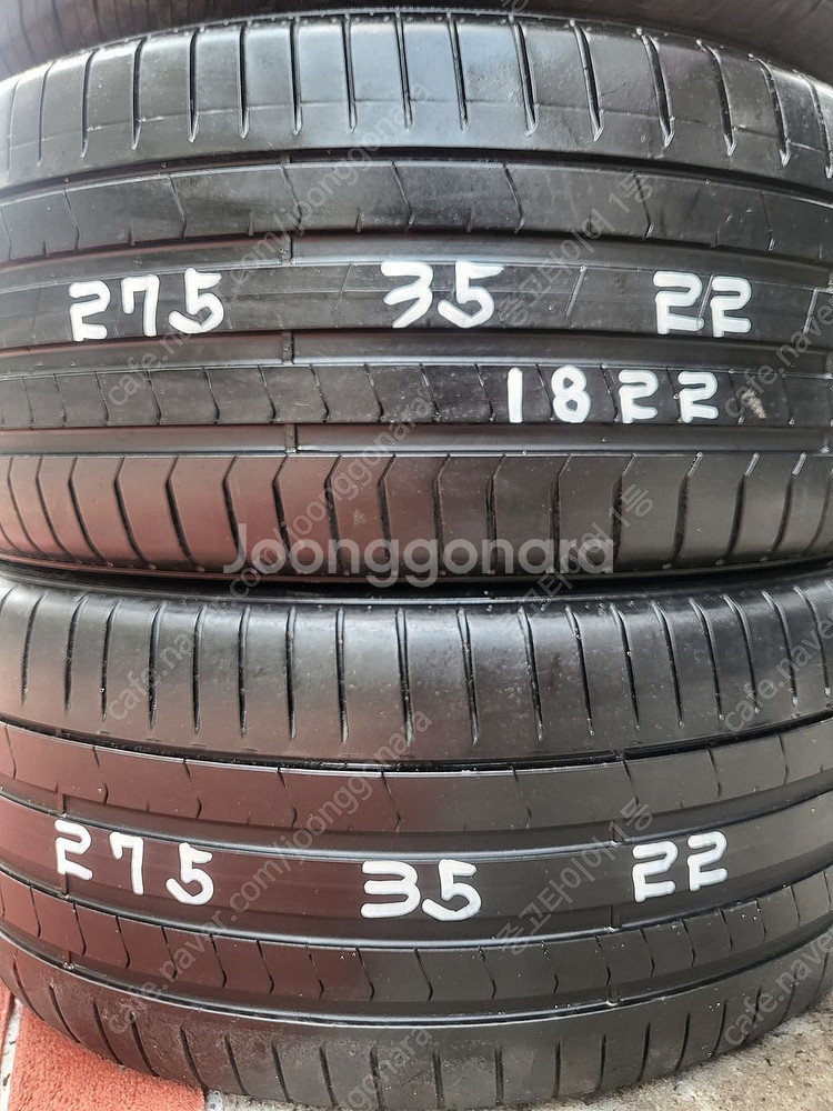 [판매] 275/35R22,275/35/22.275 3... 휠/타이어 중고나라