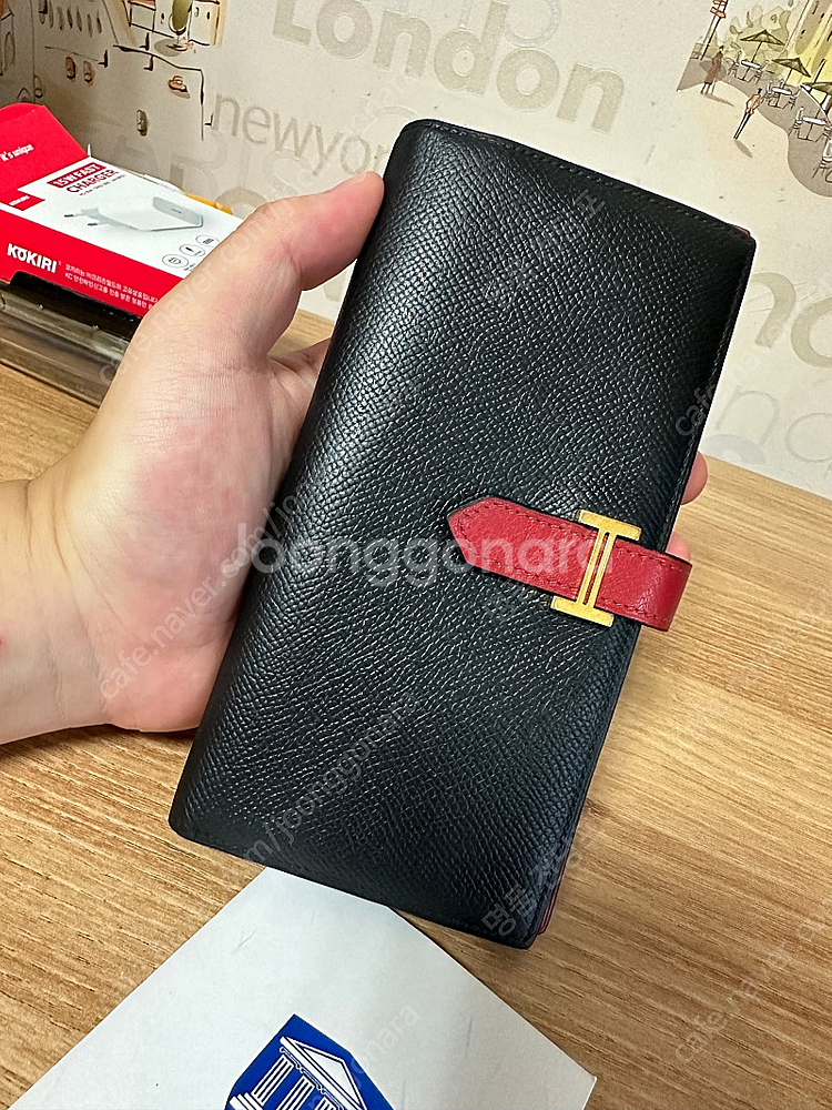 에르메스 베안 장지갑--0