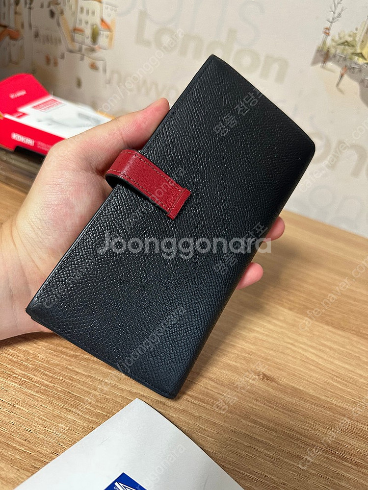 에르메스 베안 장지갑--1