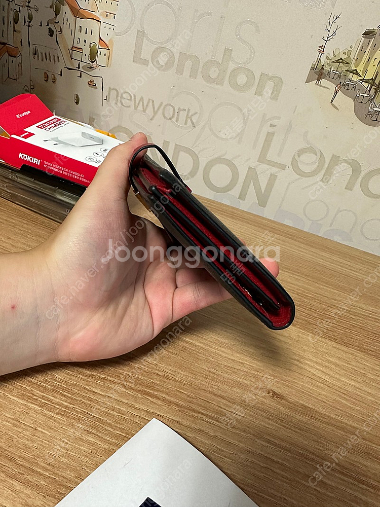 에르메스 베안 장지갑--2