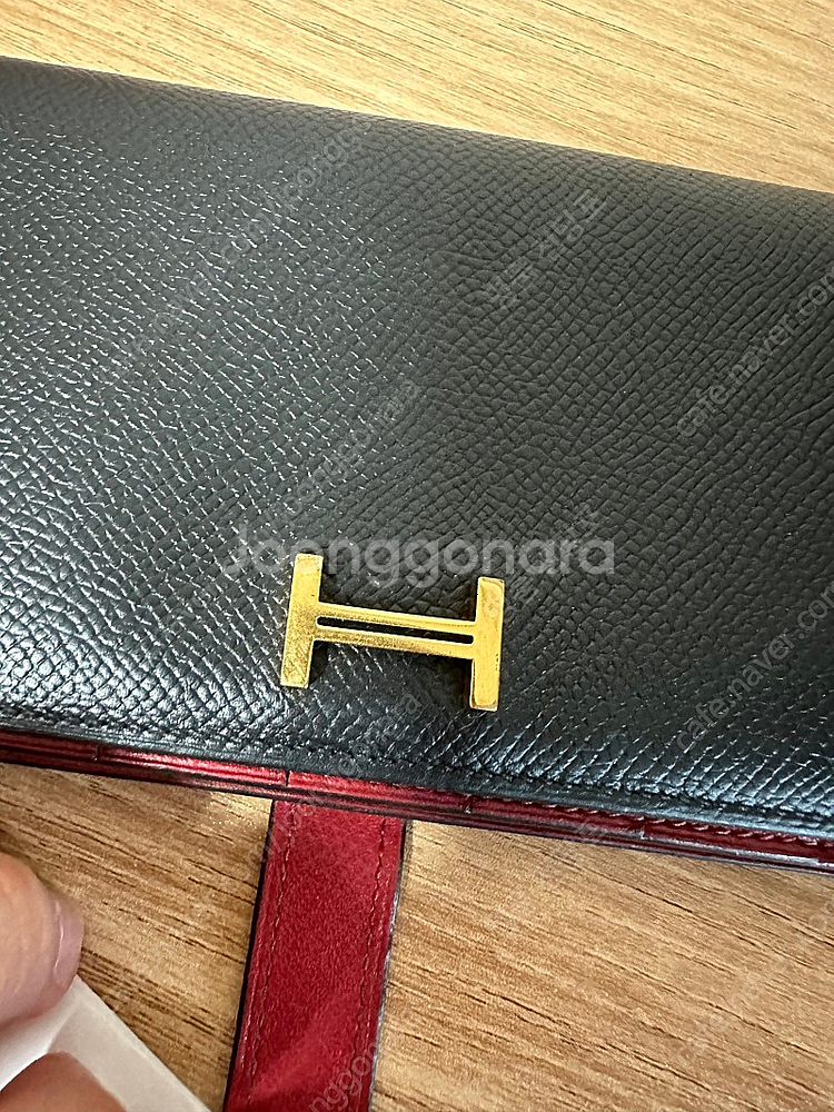 에르메스 베안 장지갑--5