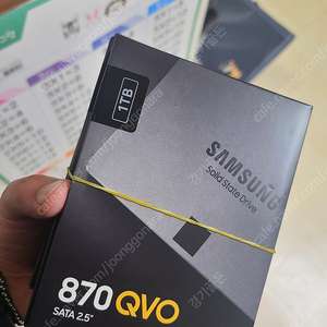 삼성SSD QVO870 1테라 미개봉새상품