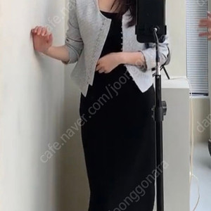 시에 sie 로지 트위드 자켓 s