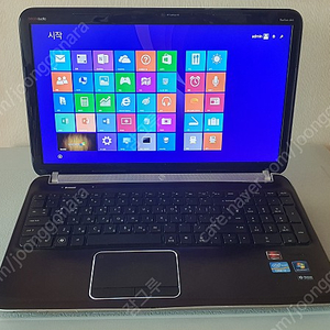 12초 부팅, i7 cpu, SSD(128GB)+HDD(750GB), FHD액정, 배터리5H, HP DV6 노트북