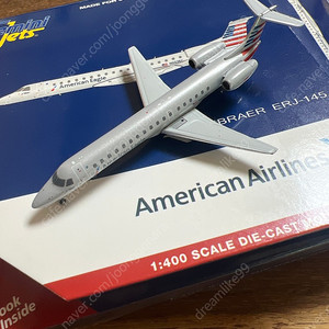 American airlines 비행기 모형 피규어 다이캐스트 1:400